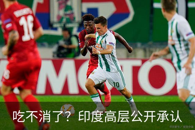 吃不消了？印度高层公开承认